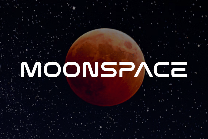 Moonspace - Tech & Futuristic Font