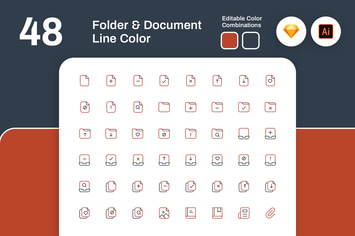 Folder and Document Line Color 