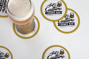 Drink Coaster Mock Up