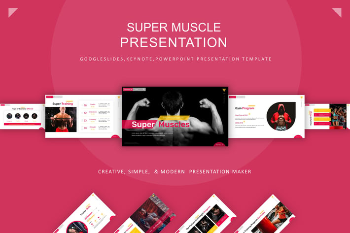 Super Muscle Presentation Template