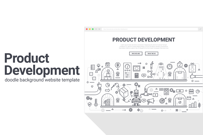 Product Development Background Template