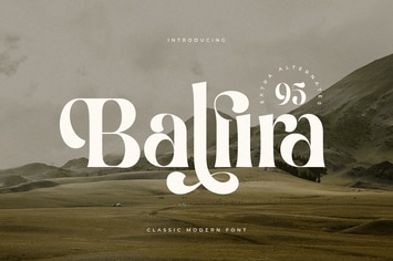 Balfira - Classic Modern Font