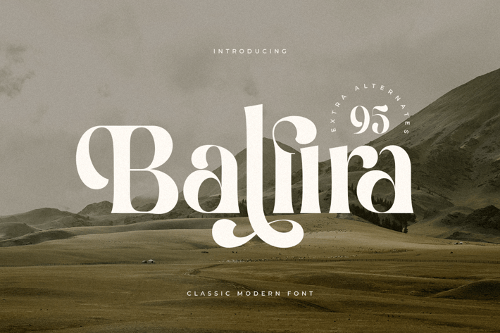 Balfira - Classic Modern Font