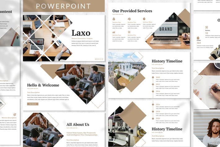 Laxo - Business Powerpoint Template