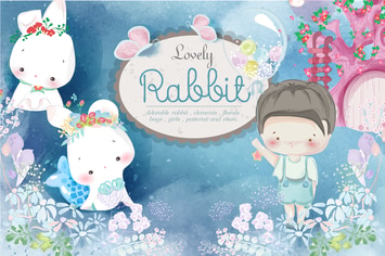 Lovely Rabbit Set