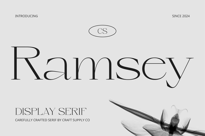 Ramsey – Elegant Font