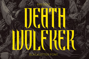 Death Wolfker - Blackletter Font