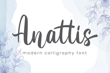Anattis - Script Font