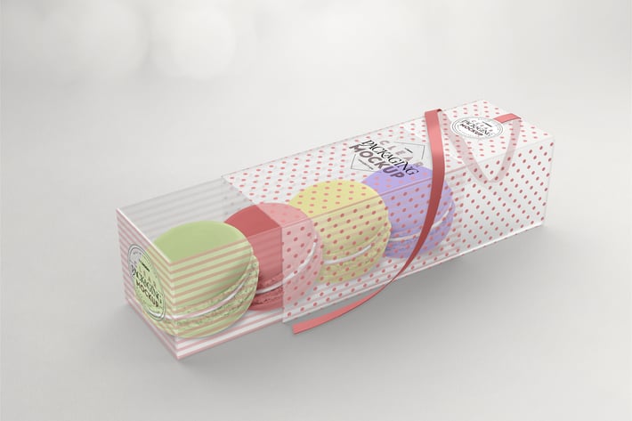 Clear Sleeve Box Packaging Mockup 