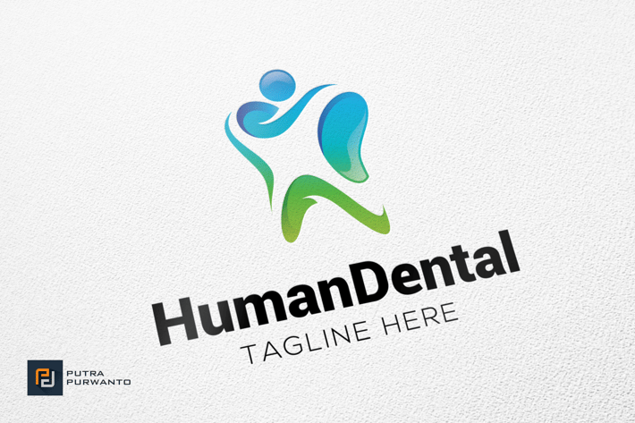 Human Dental - Logo Template