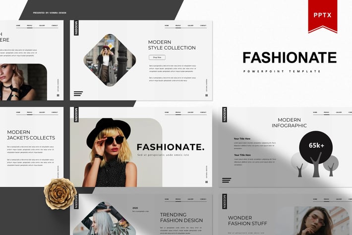 Fashionate | Powerpoint Template