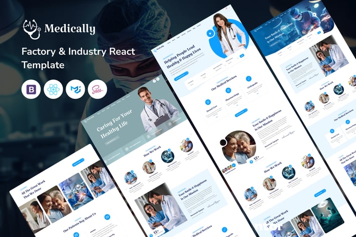 Medically - Health & Medical React Template