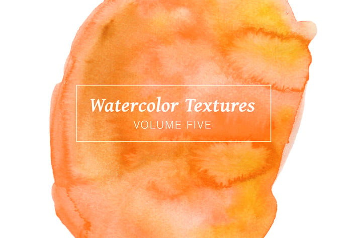 Yellow & Orange Watercolors - Volume 5