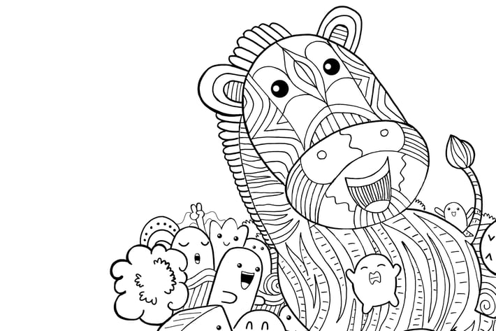 Zebra Doodle