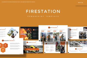 Firestation - Powerpoint Template
