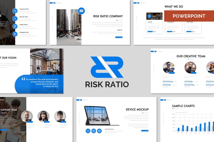 Risk Ratio - Multipurpose Powerpoint Template