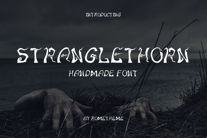 Stranglethorn - Halloween Font