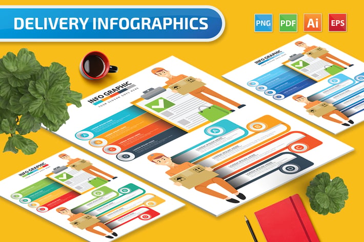 Delivery Infographics