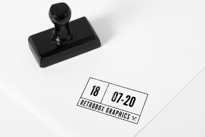 Multipurpose Rubber Stamps Mock Up