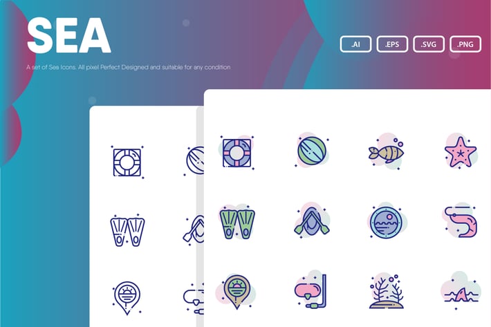 Sea Icon Pack