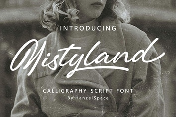 Mistyland - Calligraphy Script Font
