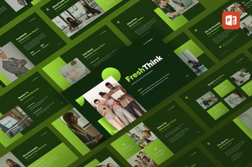 FreshThink - Creative Business PowerPoint Template
