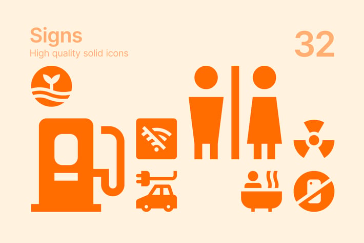 Sign Icons