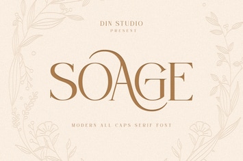 Soage-Modern Sans Serif Font
