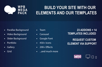 WPBakery Mega Pack - Addons and Templates