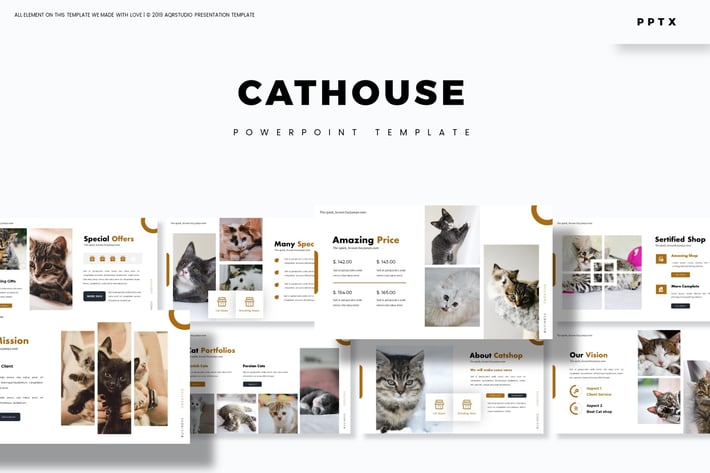 Cathouse - Powerpoint Template