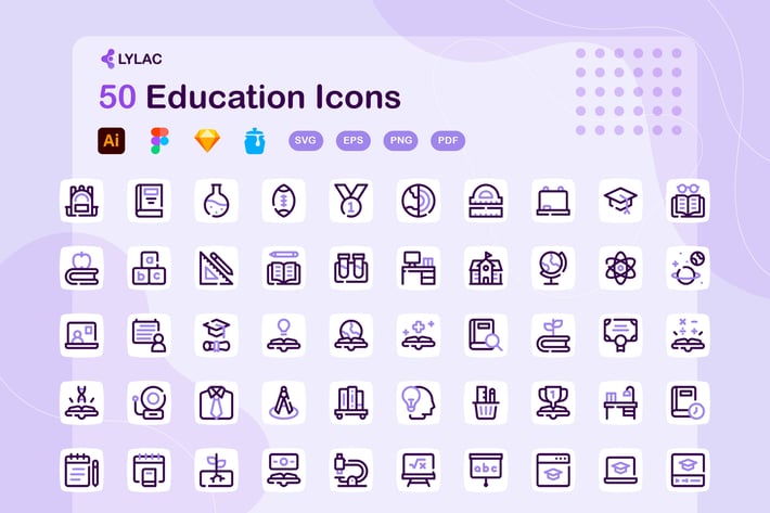 Lylac - Education Icons