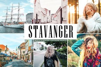 Stavanger Mobile & Desktop Lightroom Presets