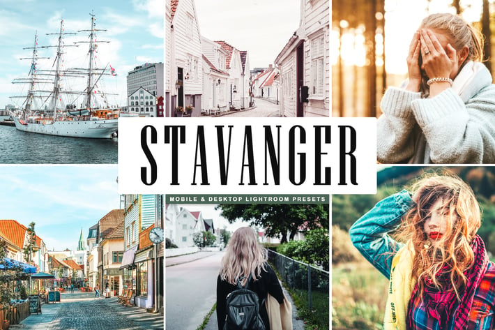 Stavanger Mobile & Desktop Lightroom Presets