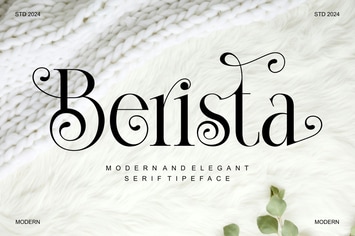 Berista Elegant Serif Typeface