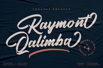 Raymont Qalimba Modern Script