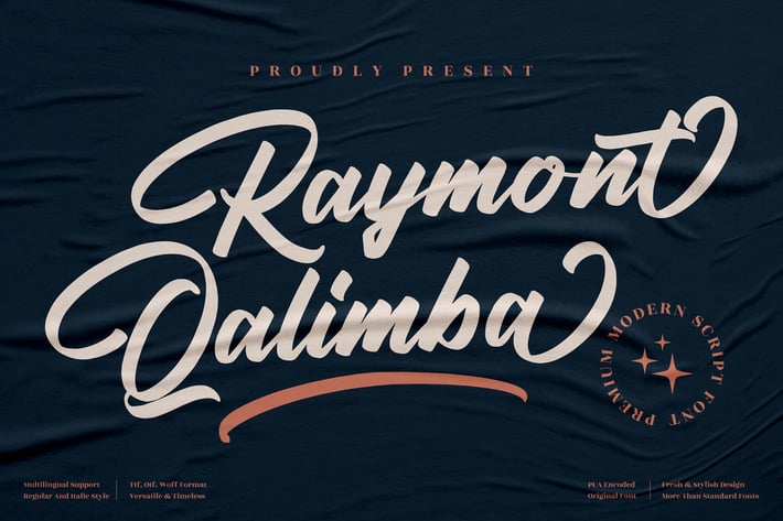 Raymont Qalimba Modern Script