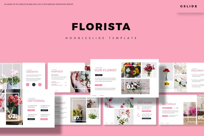Florista - Google Slides Template