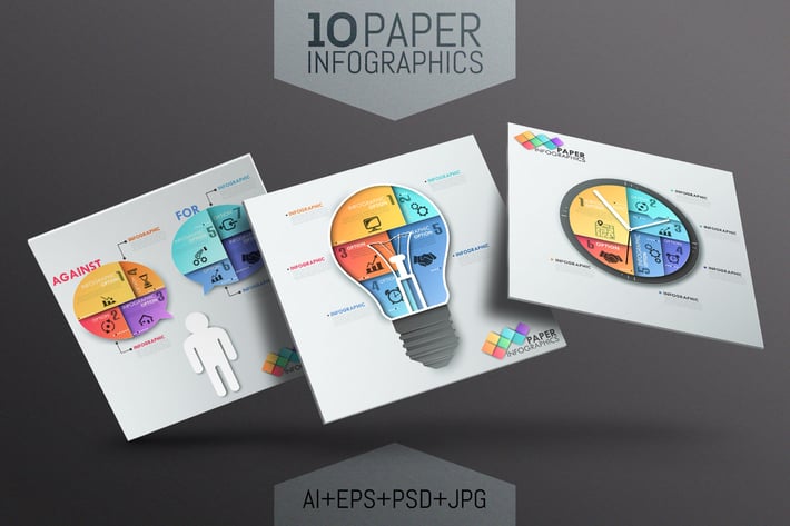 10 Paper Infographics
