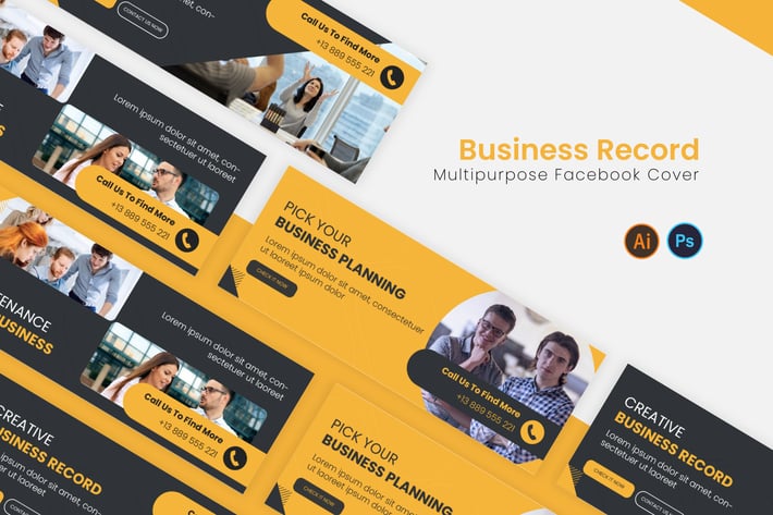 Business Record Facebook Cover