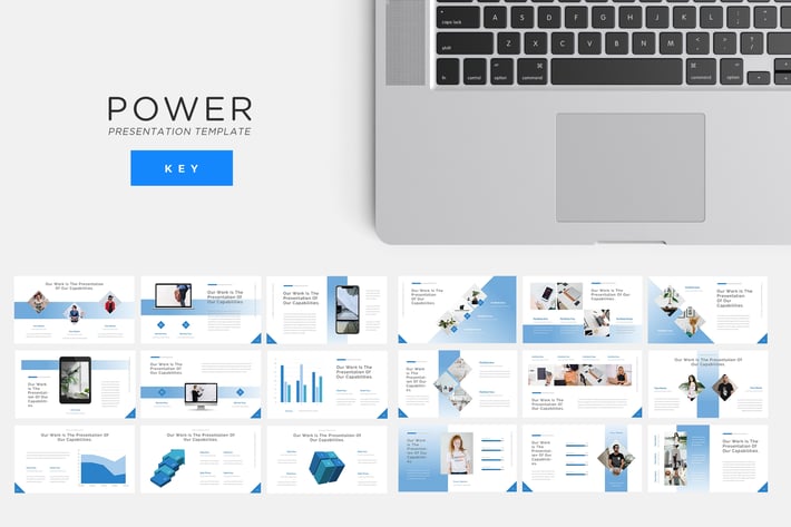 Power - Technology Keynote Presentation Template
