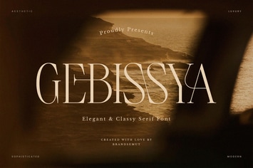 Gebissya - Elegant & Classy Serif