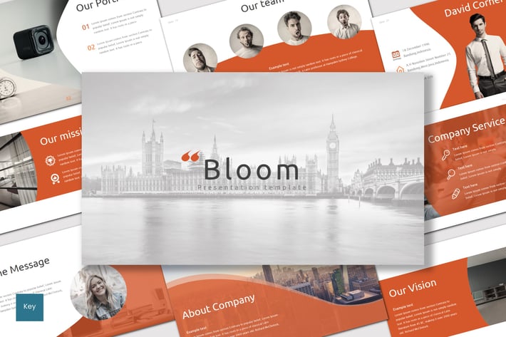 Bloom - Keynote Template