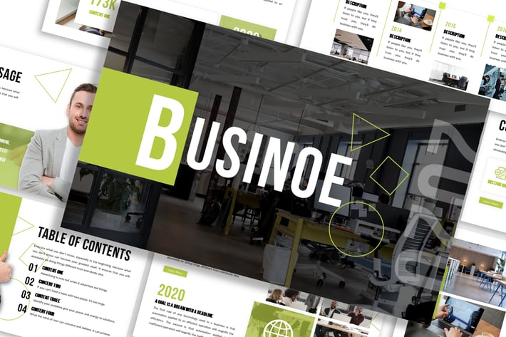 Businoe - Business Template Presentation