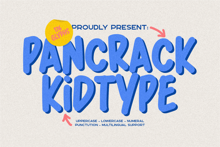 Pancrack Handwritten Playful