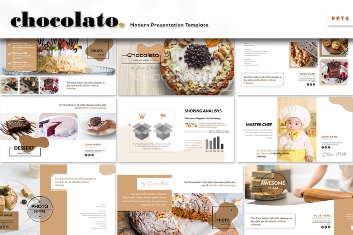 Chocolato - Powerpoint Template