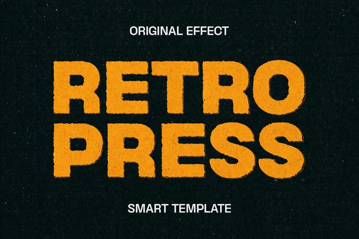 Letterpress Design Effect
