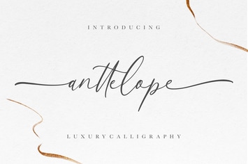 Anttelope Luxury Calligraphy
