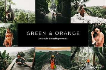 20 Green and Orange Lightroom Presets & LUTs