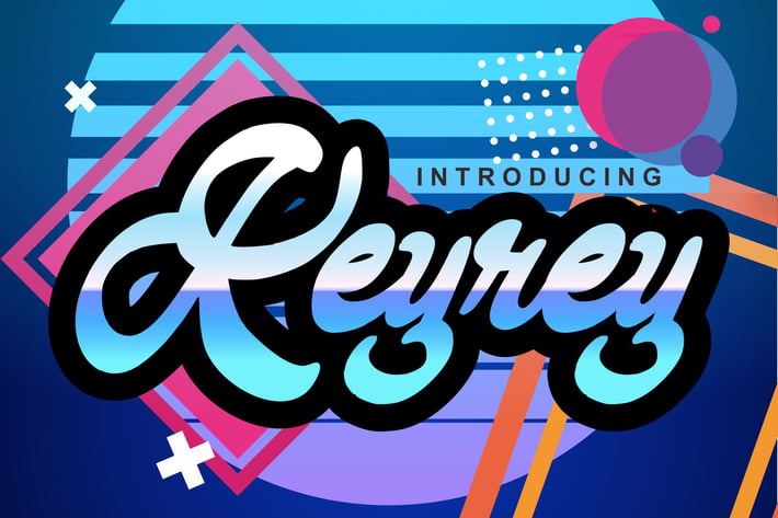 Keyrey | Handcrafted Script Font