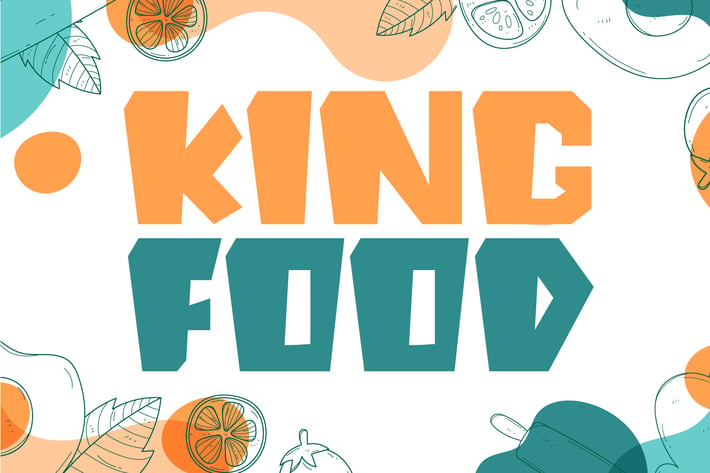 King Food - Display Font